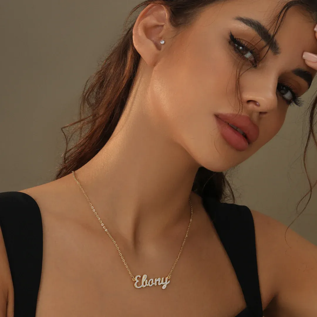 Iced Name Necklace