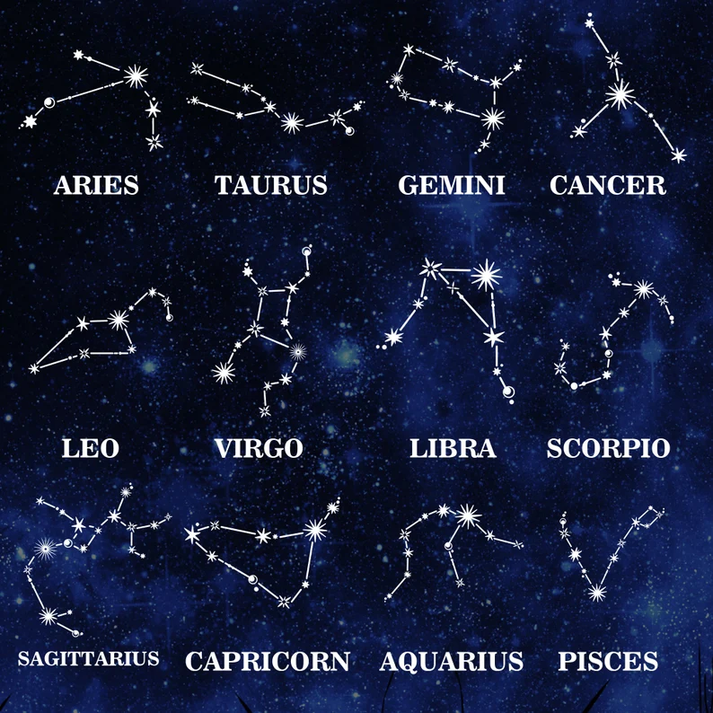 Galaxy Couple Ring Set, Constellation Rings, Orion Nebula Wedding Matching Promise Rings for Women, 2pc Black Gold Filled Engagement Ring.