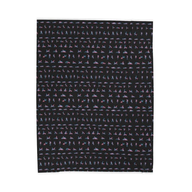Sex Positions - Throw Blanket