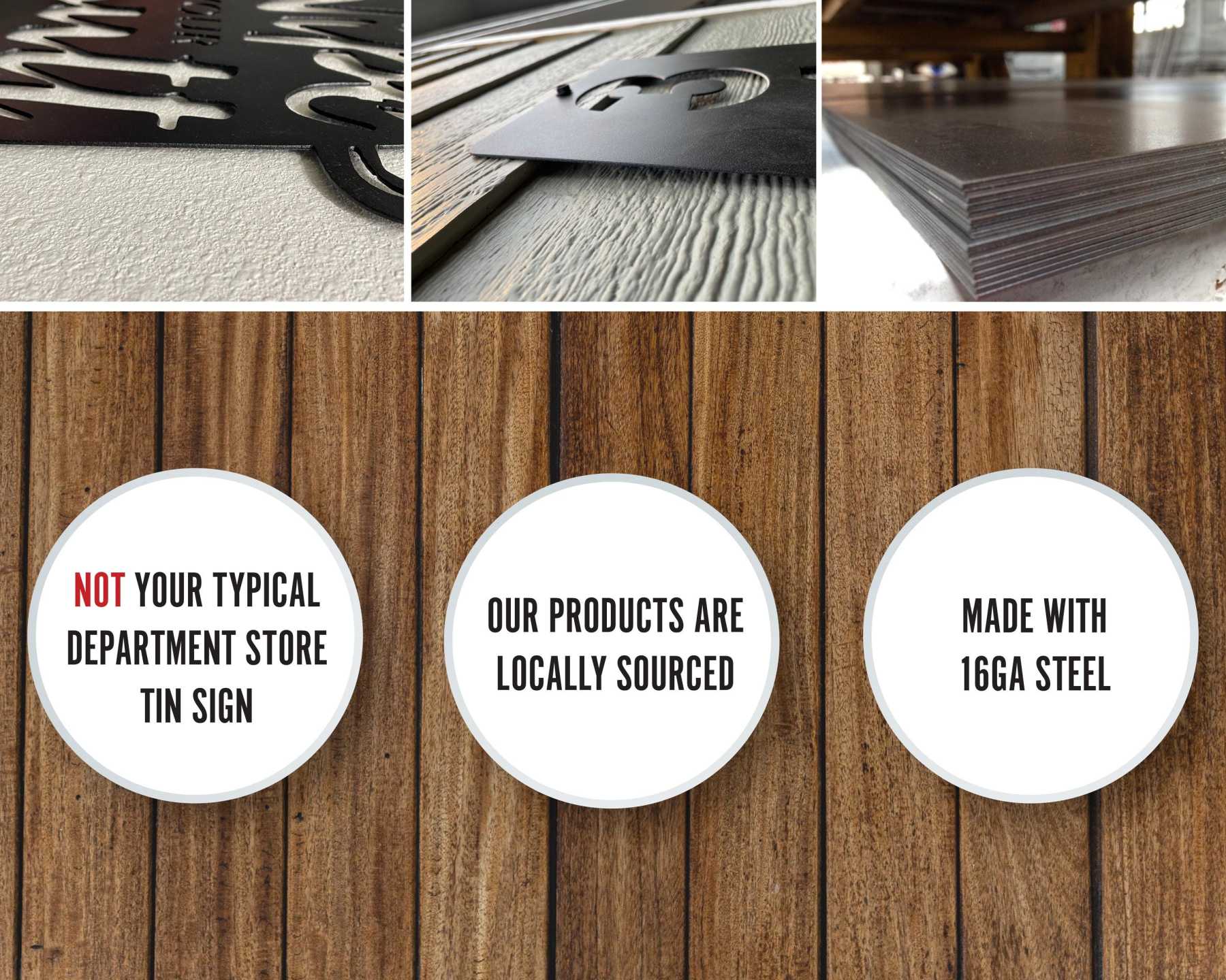 Peek-a-boo Middle Finger Sasquatch Metal Tag