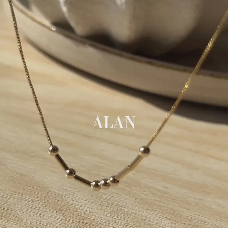 Morse Code Necklace