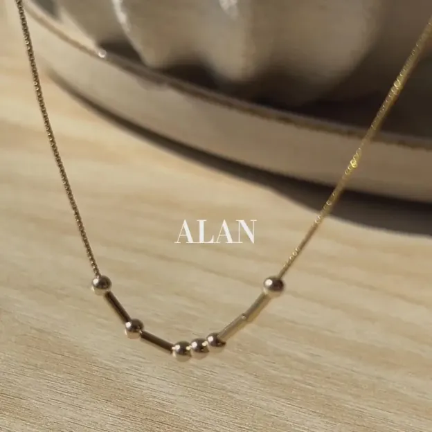 Morse Code Necklace