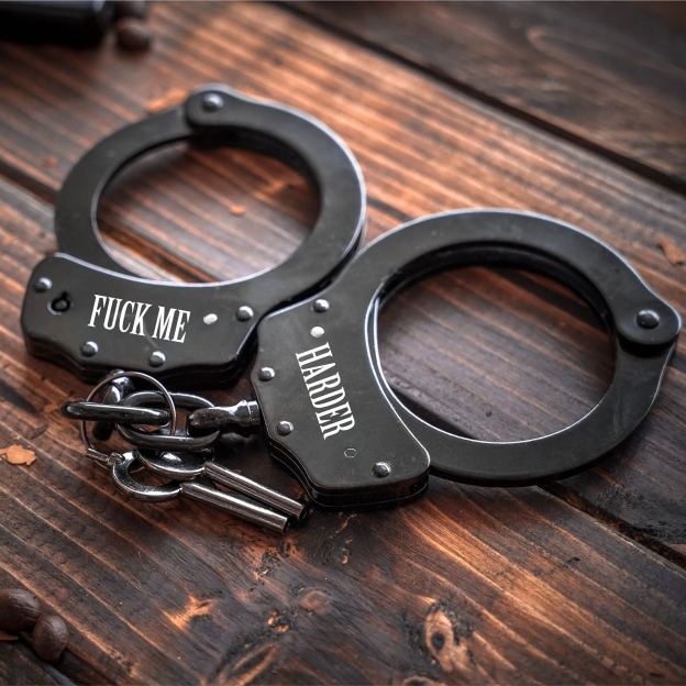 Personalized Handcuffs Holiday Gifts
