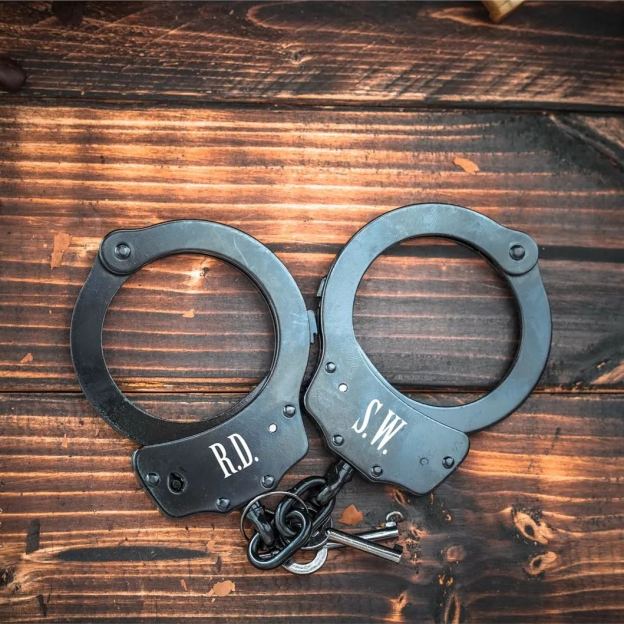 Personalized Handcuffs Holiday Gifts