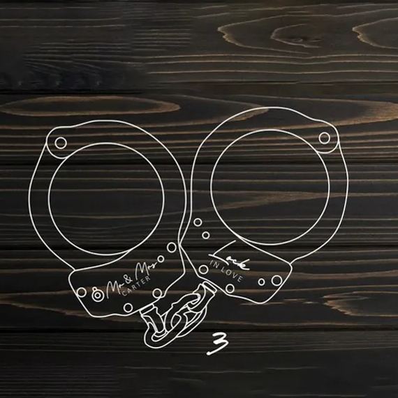 Personalized Handcuffs Holiday Gifts