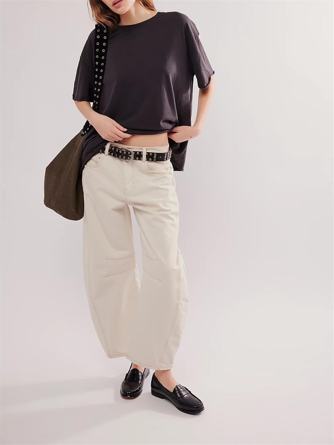 Hollow Butterfly Hot Girls Style Loose Short Round Neck T-Shirt