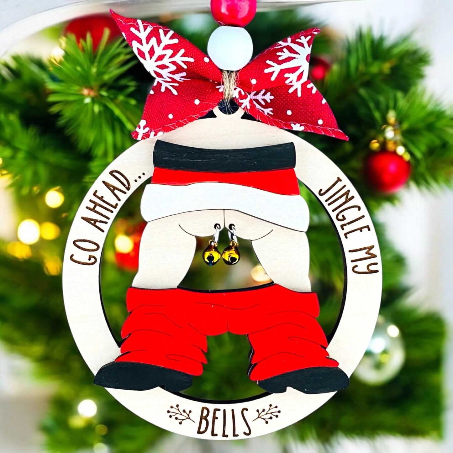 Jingle My Bells Humorous Ornament Gift