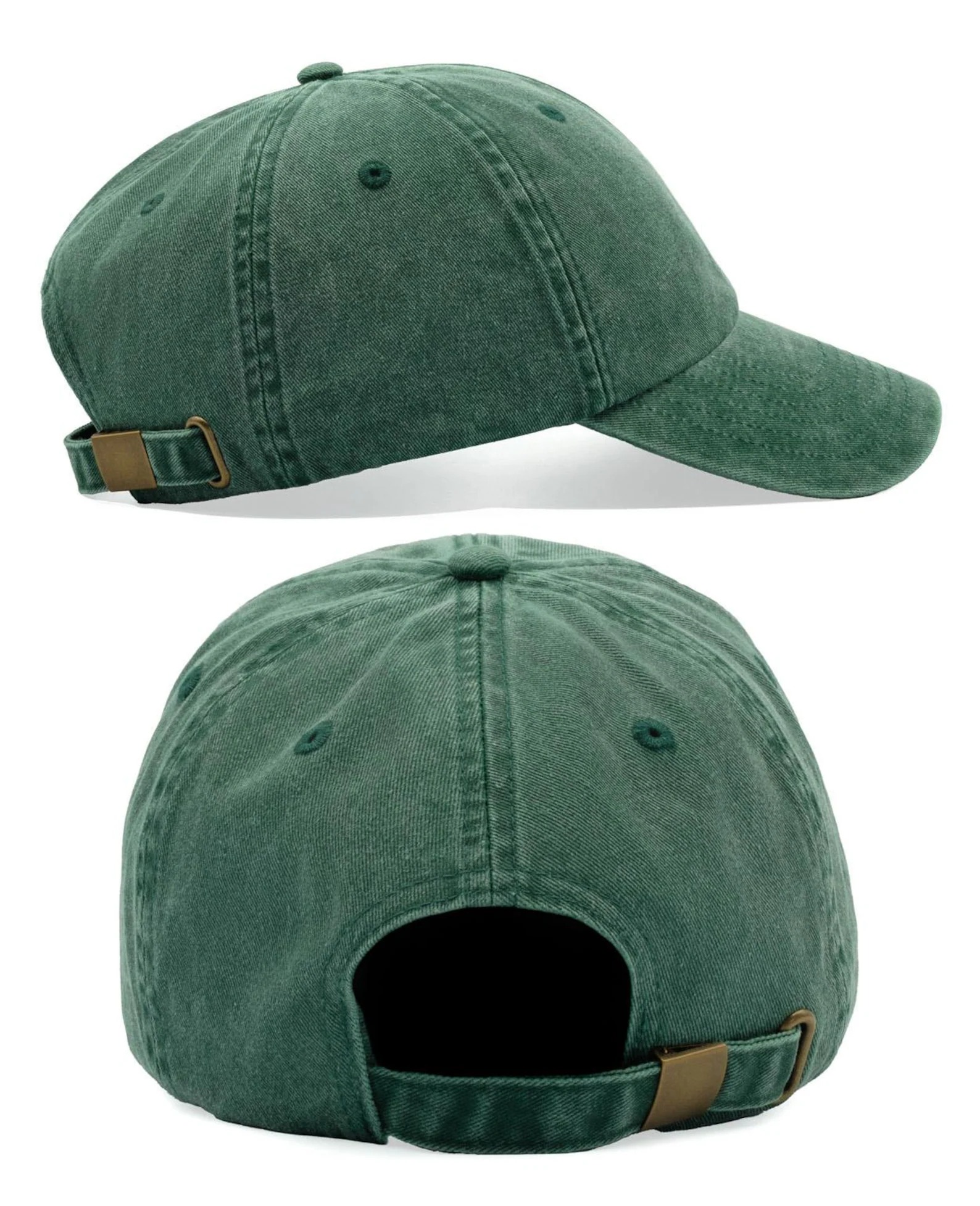 Chest Cartoon Baseball Cap Retro Washed Unisex