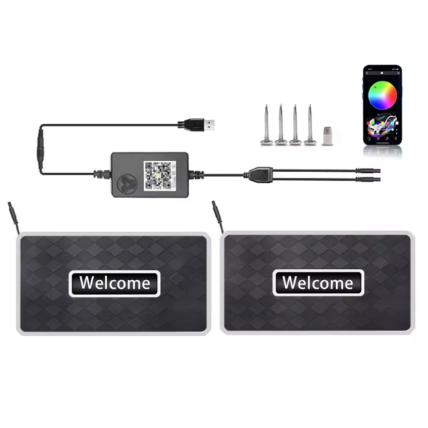 Car LED Colorful Floor Mats