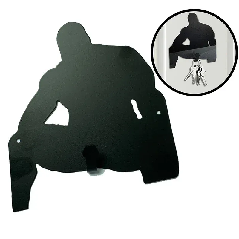 Fun stainless steel key hook