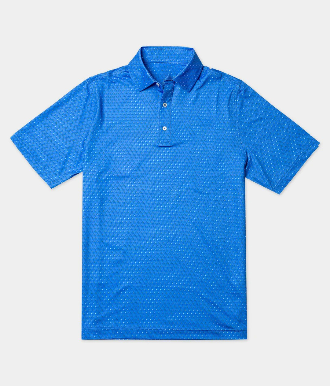 Men's Casual 3D Printed Polo Shirt
