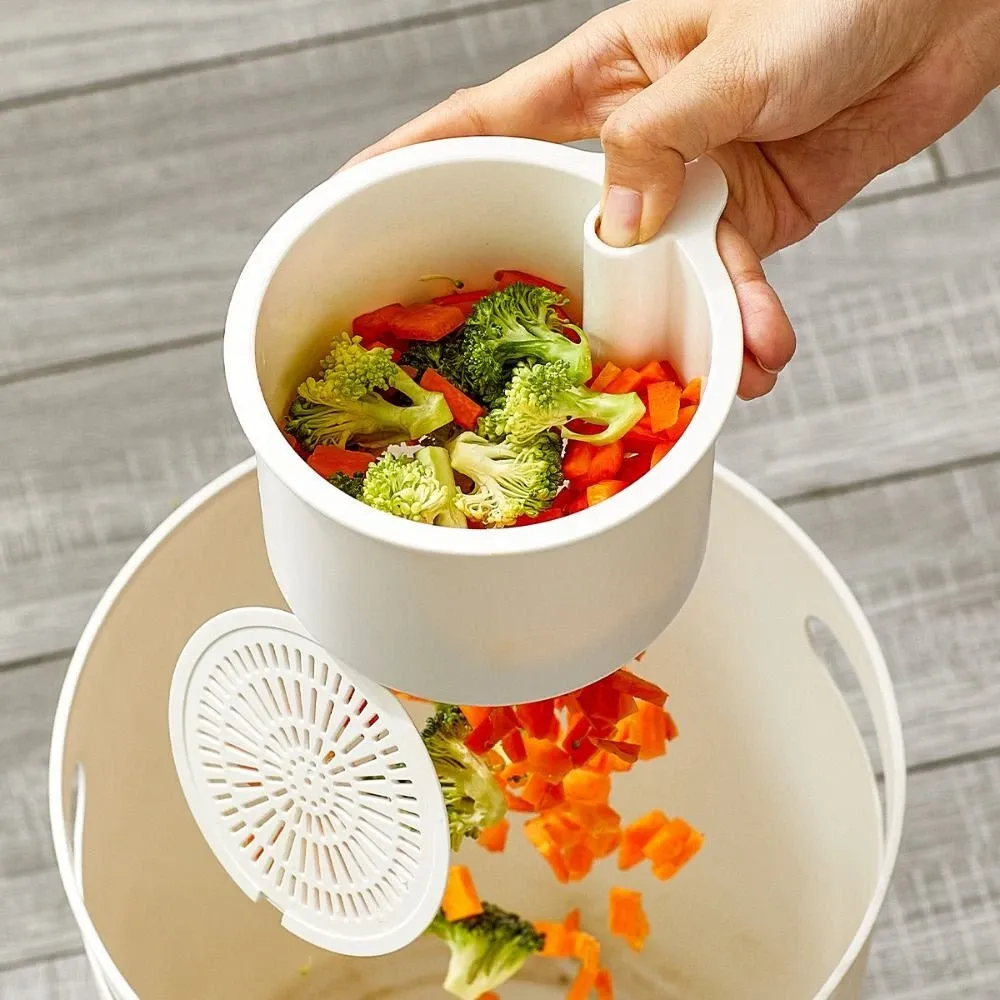 Openable bottom lidKitchen waste filterKitchen accessories