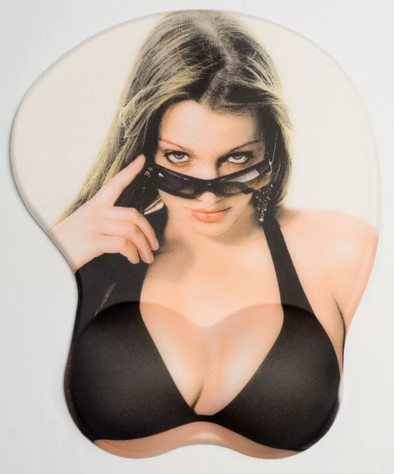 Custom personalized 3D mouse pad with armrests