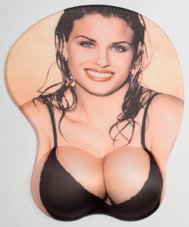 Custom personalized 3D mouse pad with armrests