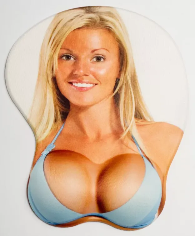 Custom personalized 3D mouse pad with armrests