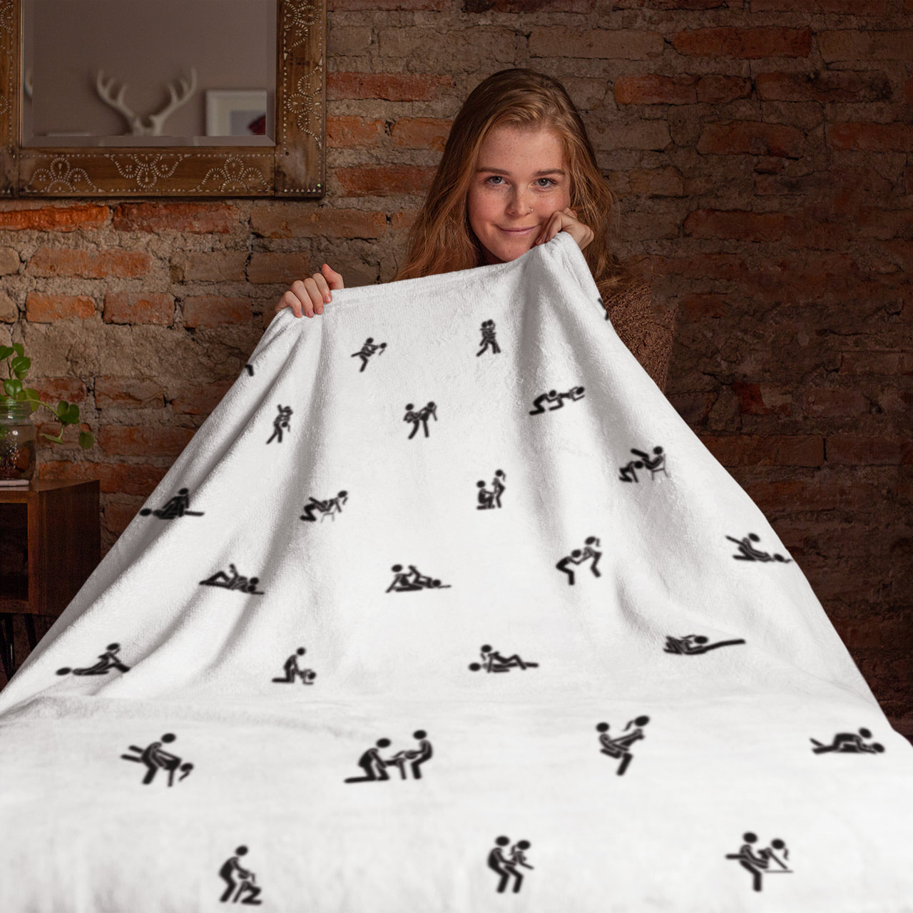 Sex Positions - Throw Blanket