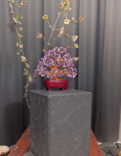 Feng Shui Amethyst Crystal Money Tree Wealth Blessing-futurecuex