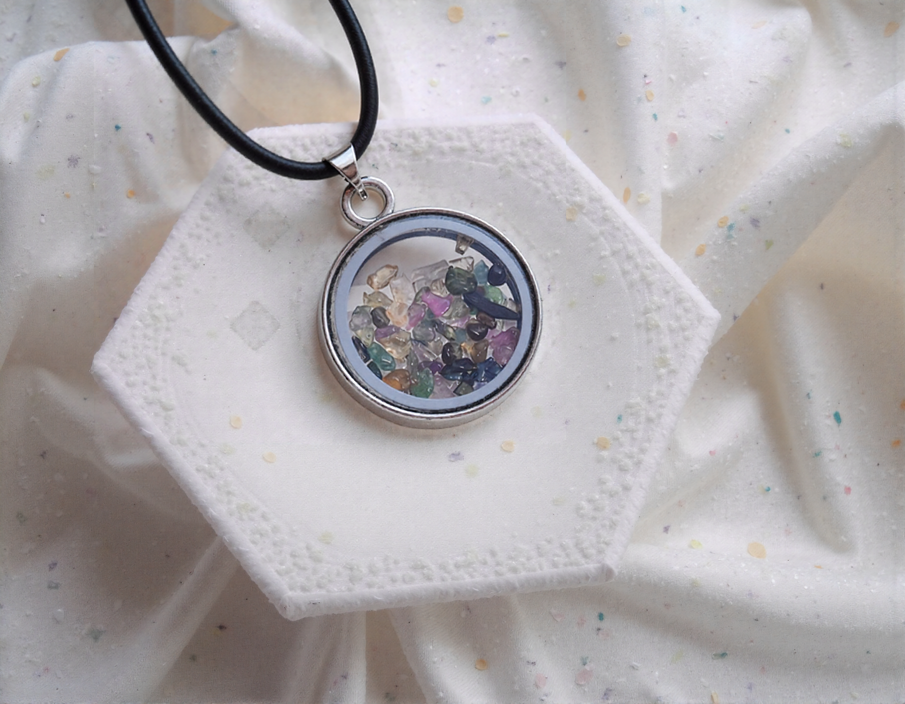 Pluto Energy Fusion Crystal Pendant-futurecuex