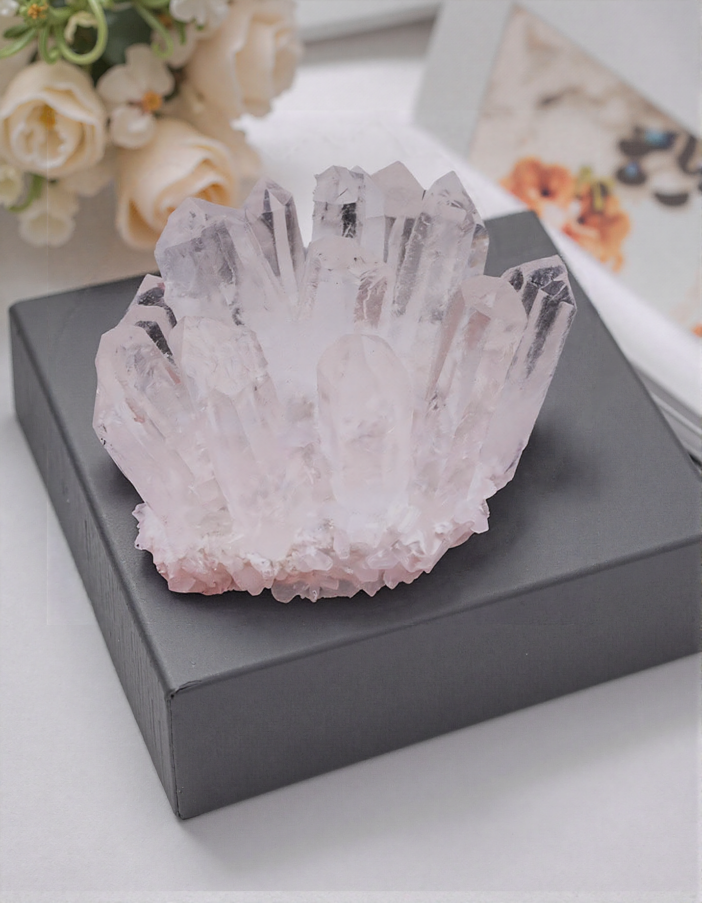 Energy Guardian - Natural Quartz Crystal Cluster-futurecuex