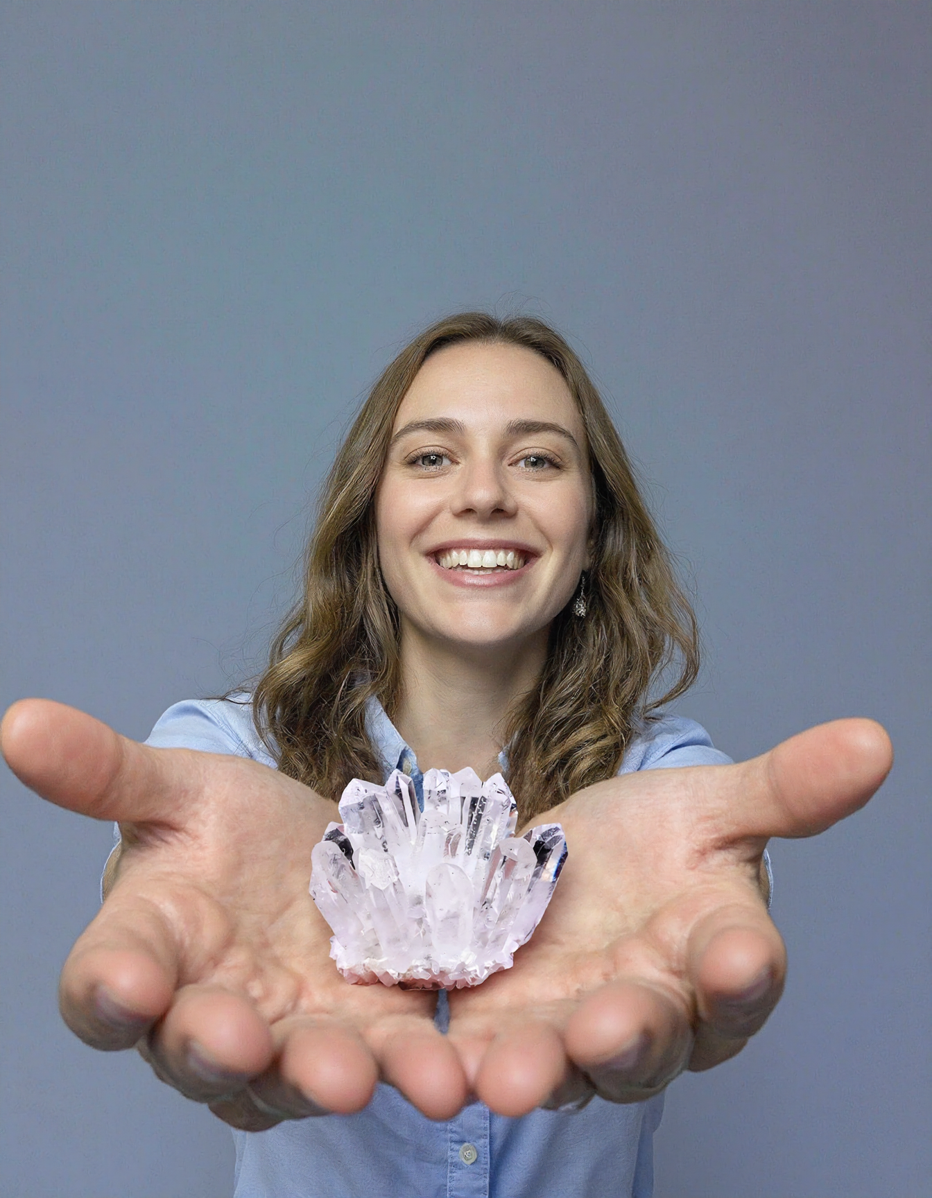 Energy Guardian - Natural Quartz Crystal Cluster-futurecuex