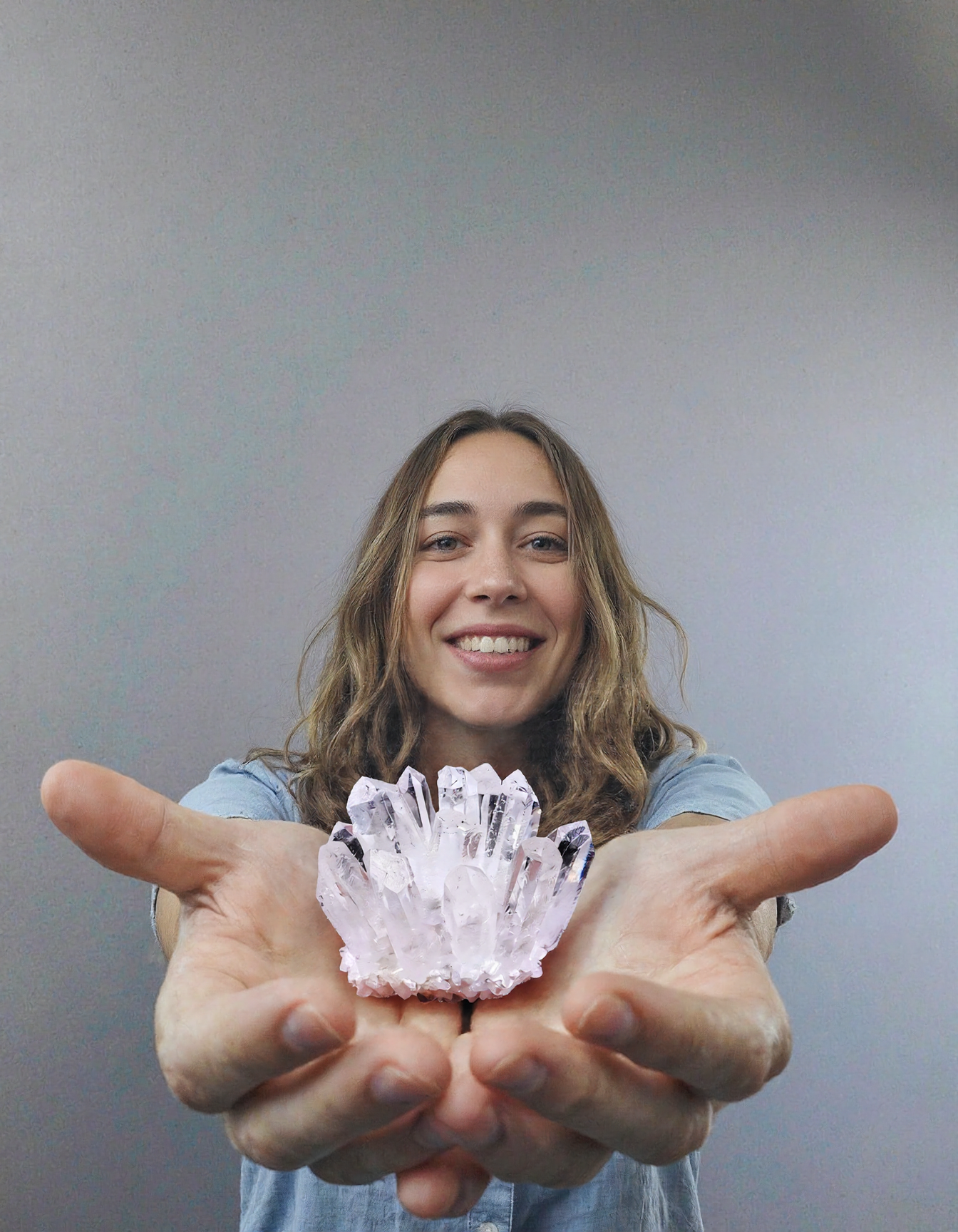 Energy Guardian - Natural Quartz Crystal Cluster-futurecuex