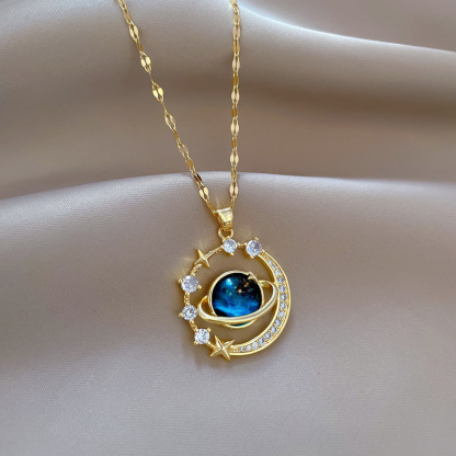 Celestial Guardian - Saturn Energy Pendant-futurecuex