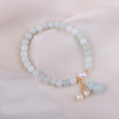 Blessed Gourd Jade Bracelet - Praying for Many Children and Family Harmony-futurecuex