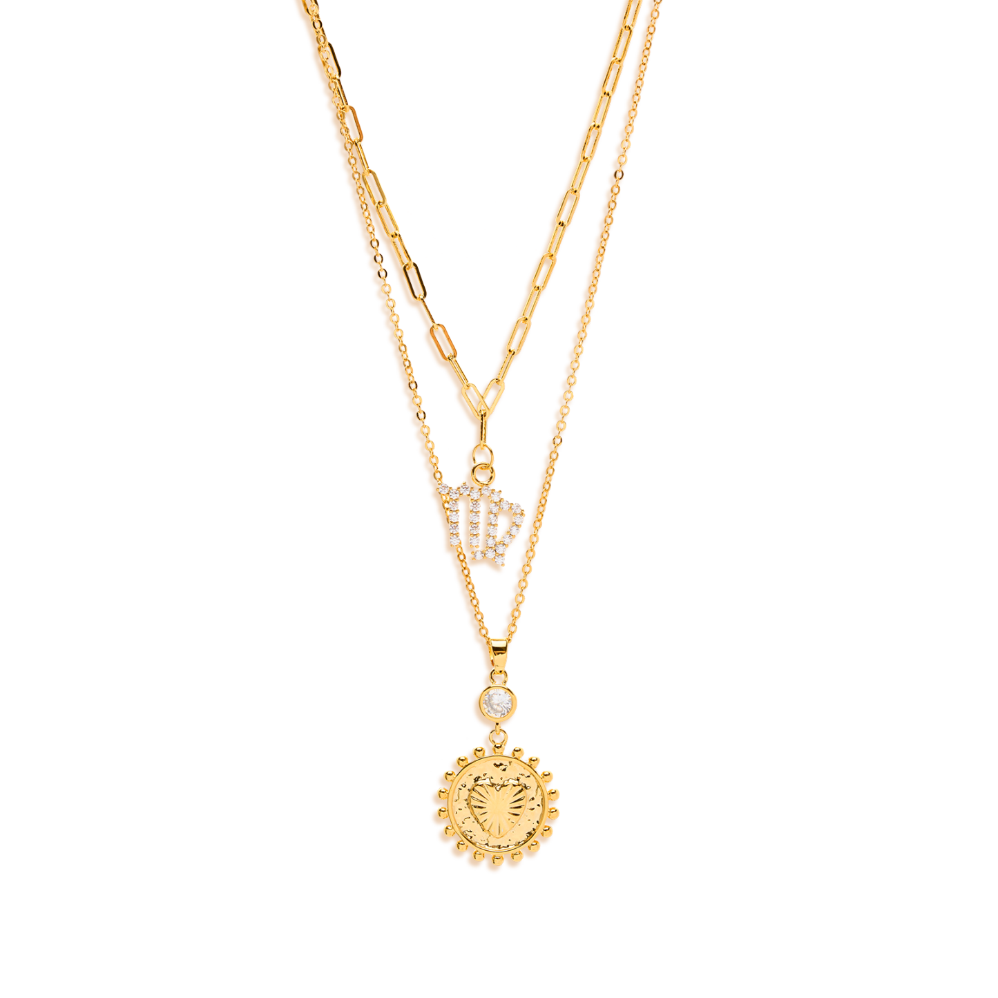Ace Women's 12 Zodiac Signs Love Pendant Necklace-futurecuex