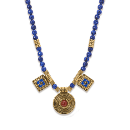 Adire Women's 12 Zodiac Signs of Fortune Necklace-futurecuex