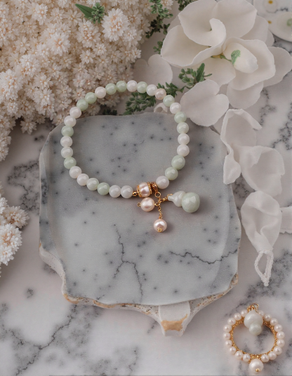 Blessed Gourd Jade Bracelet - Praying for Many Children and Family Harmony-futurecuex