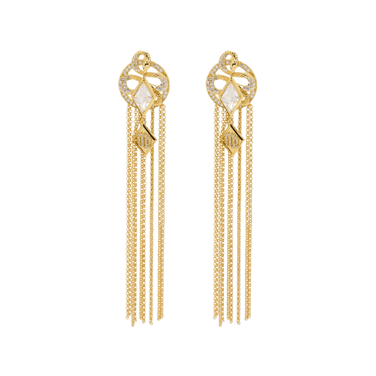 Snake for Women 12 Zodiac Signs Fortune Earrings-futurecuex