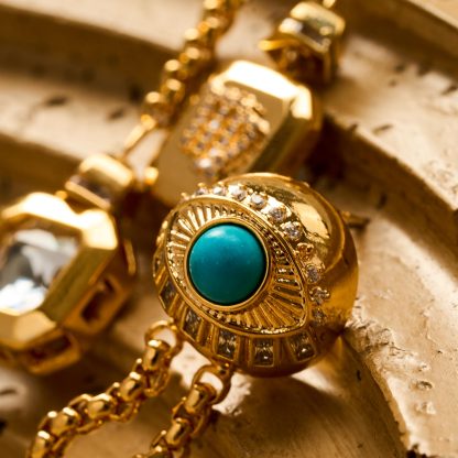 Evil eye Women's 12 Zodiac Signs of Fortune Earrings-futurecuex