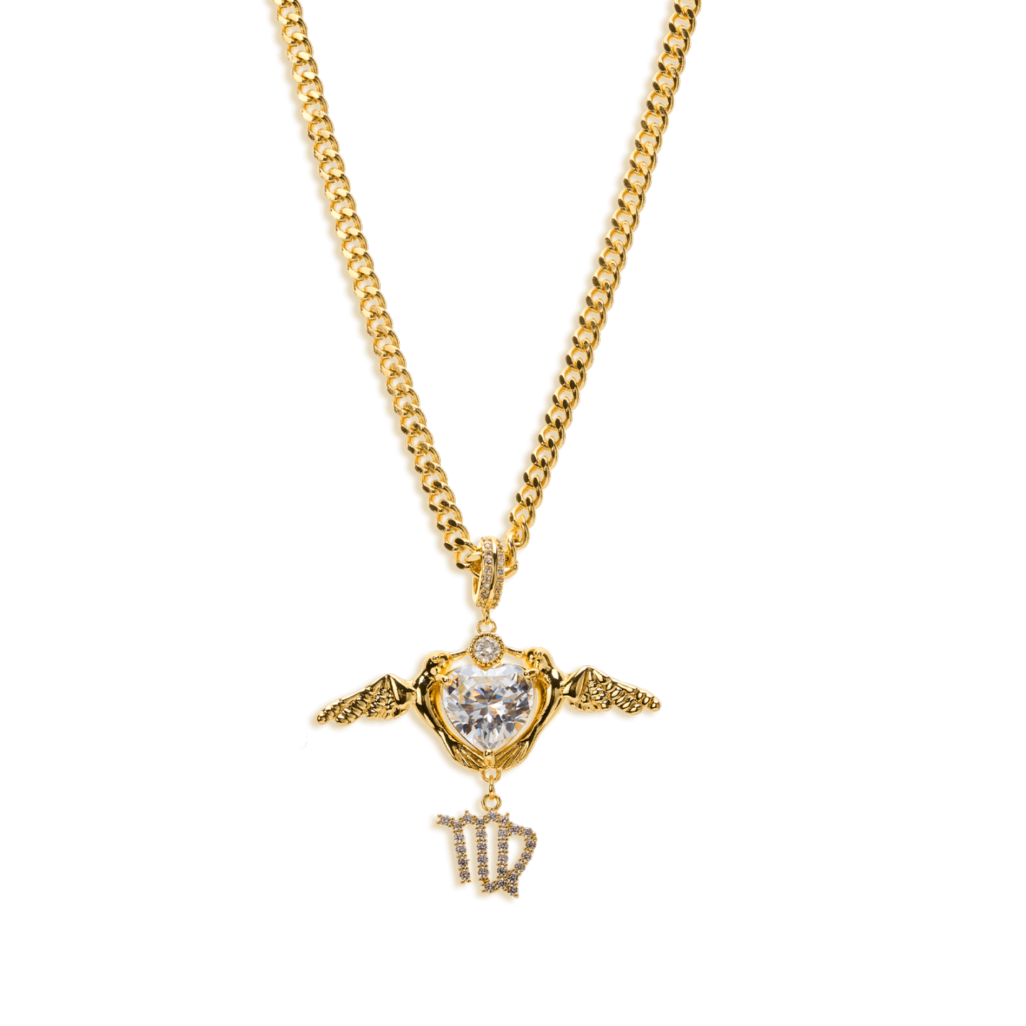 Hummingbird Women's 12 Zodiac Signs Love Happiness Pendant Necklace-futurecuex