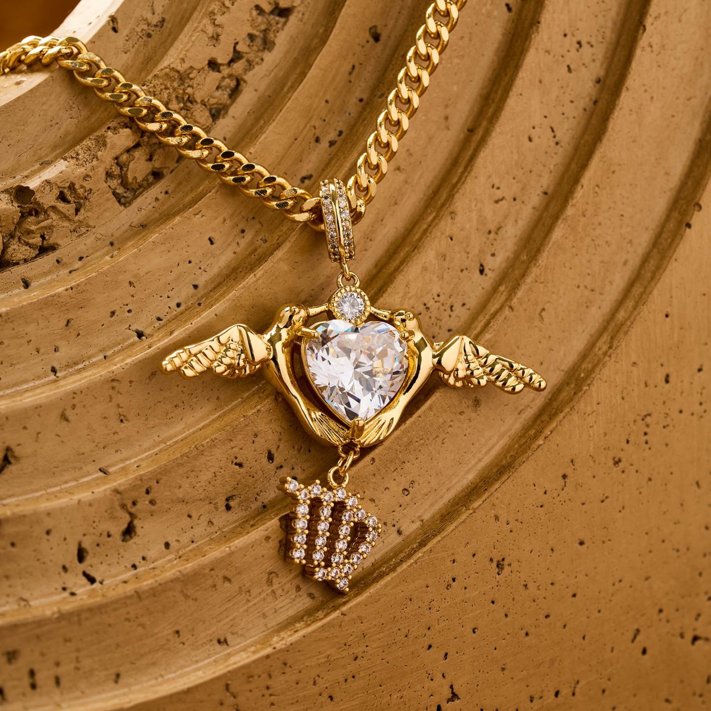 Hummingbird Women's 12 Zodiac Signs Love Happiness Pendant Necklace-futurecuex