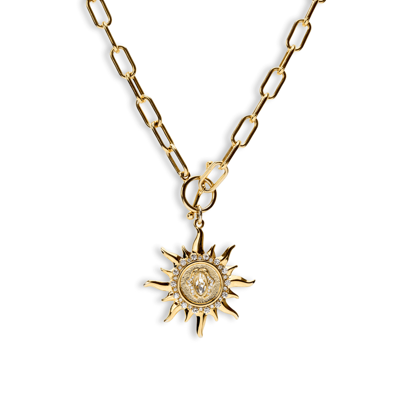 Solar Blossom Women's 12 Zodiac Wealth Pendant Necklace-futurecuex