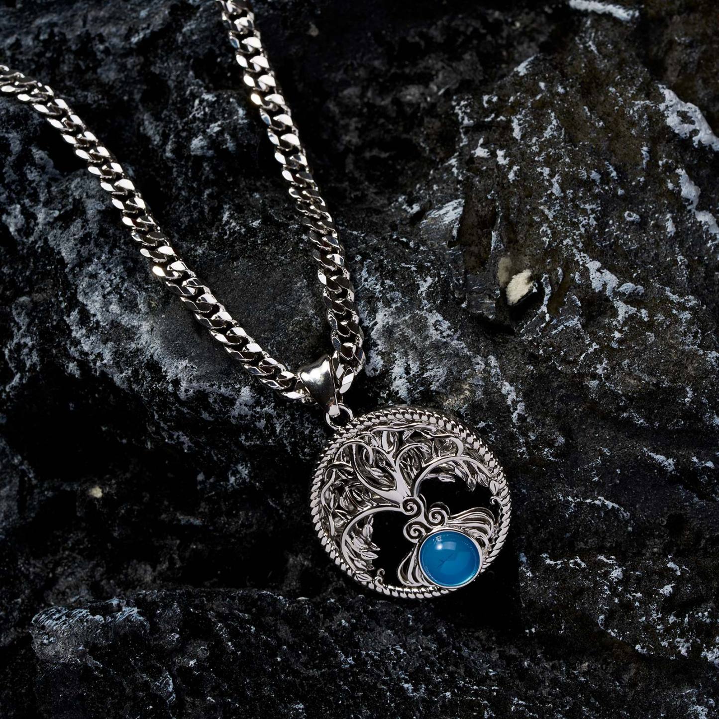 Tree of Life Men's and Women's 12 Zodiac Signs Fortune Pendant Necklace-futurecuex