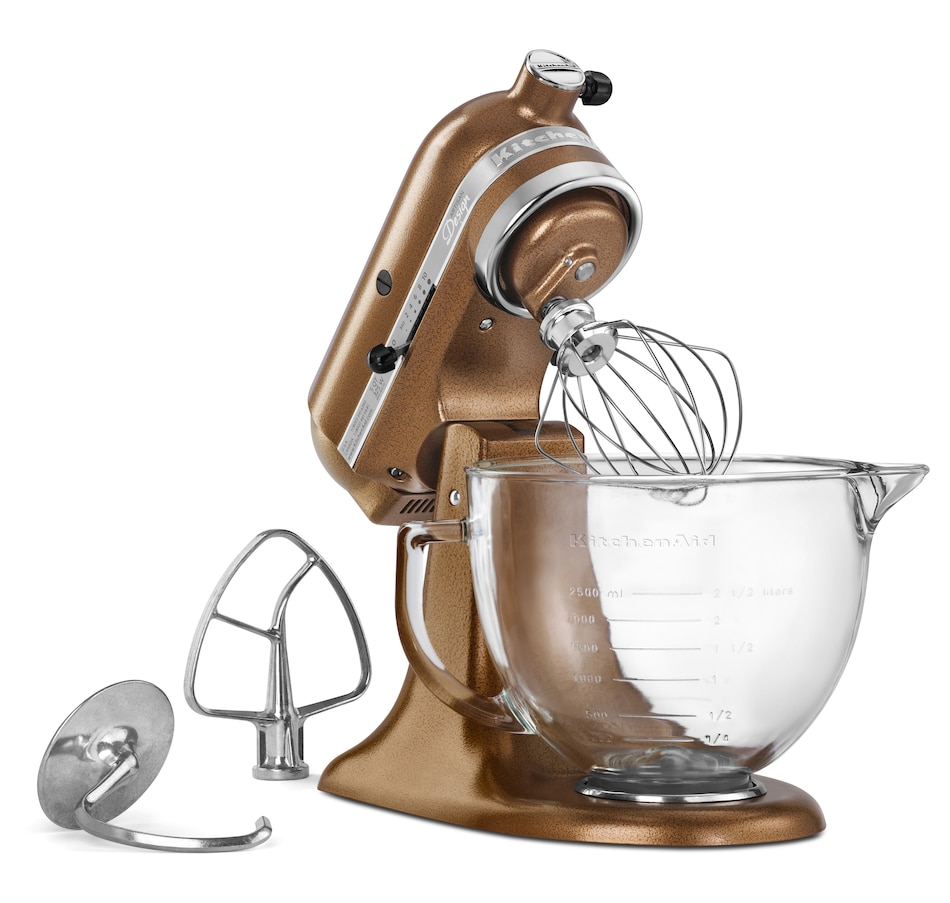 💝𝐐𝐕𝐂'𝐬 𝐁𝐥𝐚𝐜𝐤 𝐅𝐫𝐢𝐝𝐚𝐲 𝐃𝐞𝐚𝐥𝐬✨KitchenAid Artisan Design Series 5-Quart Tilt-Head Stand Mixer with Glass Bowl