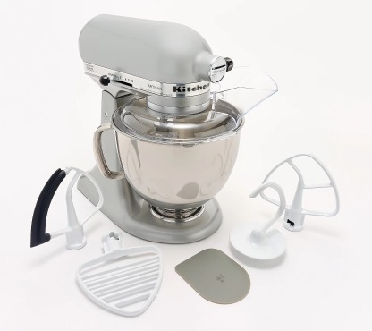 💝𝐐𝐕𝐂'𝐬 𝐁𝐥𝐚𝐜𝐤 𝐅𝐫𝐢𝐝𝐚𝐲 𝐃𝐞𝐚𝐥𝐬 ✨KitchenAid 5-qt Artisan Stand Mixer w/ Pastry Beater and Flex Edge and Food Grinder