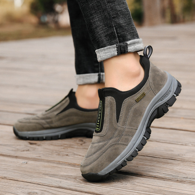 🔥ON THIS WEEK SALE 68% OFF🔥Men's Fashionable Orthopedic Shoes Rubber Casual Shoes（Buy 2 For Free Shipping）