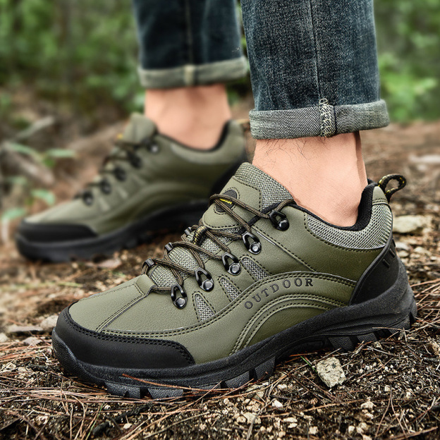 Now 70% Discount -Men's Casual Leather Good Arch Support & Non-slip Outdoor  Breathable Walking Shoes