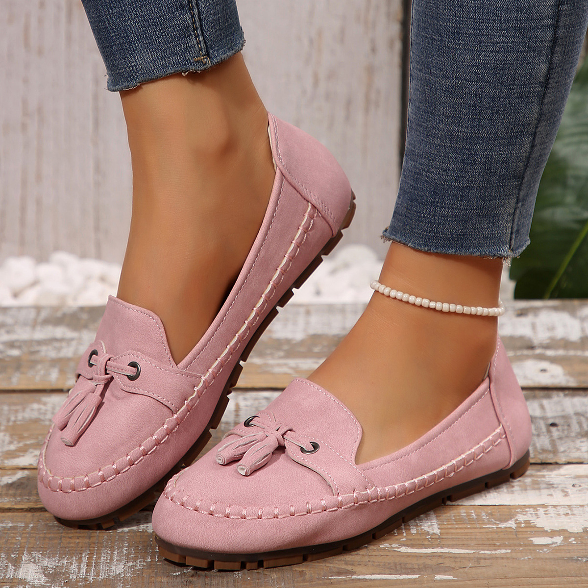 🔥Last Day Sale 60% OFF🔥Women's Leather Moccasins( Buy 2 Free Shipping )