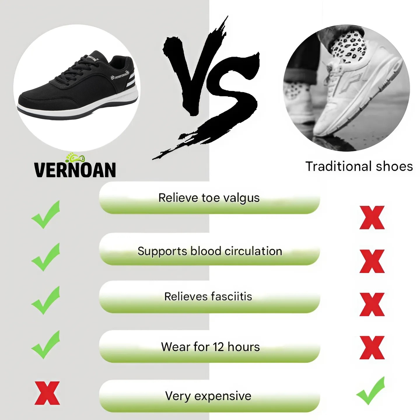 [Last Day 70% Off - Ends Soon] 🔥 Ergonomically Designed Men's Walking Shoes 👞 Relieve walking pain ✅ Arch support for comfortable walking