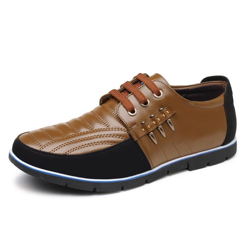 🔥Hot Sale🎁--70% OFF 🎉Men Splicing Non Slip Business Casual Comforta