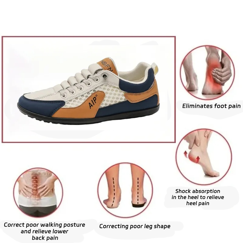 【⏰50% Off Today】Ergonomic Design - Breathable Summer Orthopedic Shoes