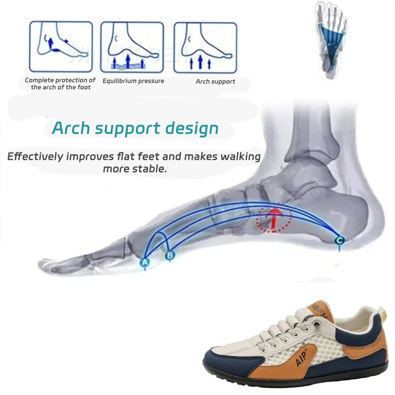 【⏰50% Off Today】Ergonomic Design - Breathable Summer Orthopedic Shoes