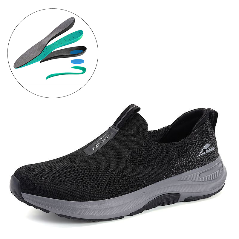 Men's Daily Breathable Shock-Absorbing Slip-On Orthopedic Sneakers