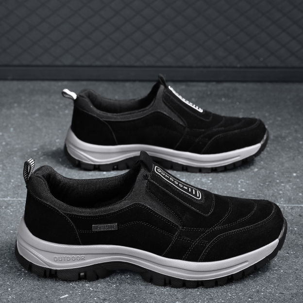 2025 Men's Lightweight Extra Wide Width Orthopedic Hands-Free Foot Pain Relief Slip-on Shoes