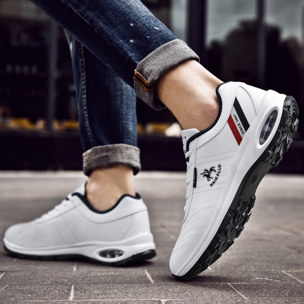 Men's Good Arch Support Outdoor Breathable Walking Shoes, Comfy Orthopedic Walking Shoes