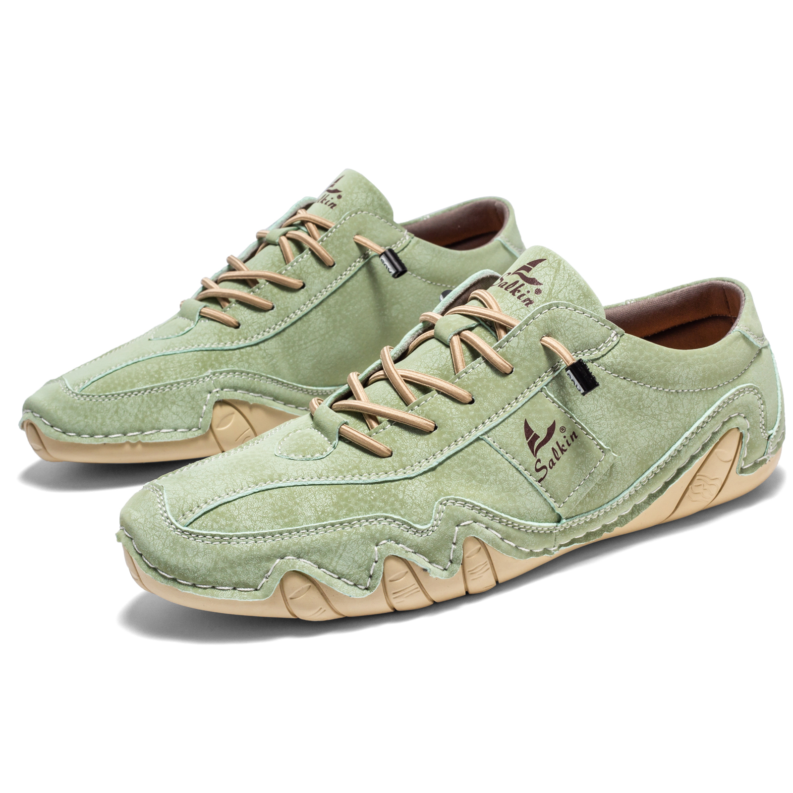 Clearance!!!⏱️🔥Men's Daily Lightweight Quick-Drying Arch Support Lace-Free Design Walking Shoes