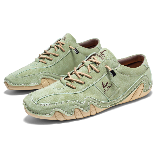 Clearance!!!⏱️🔥Men's Daily Lightweight Quick-Drying Arch Support Lace-Free Design Walking Shoes